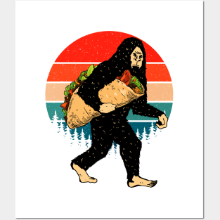 Bigfoot Taco Posters and Art